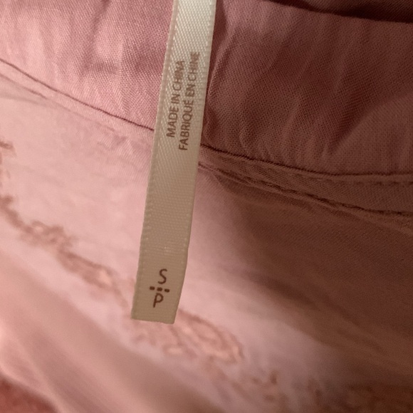 Free People Pink Lace Thermal Top - Picture 6 of 8